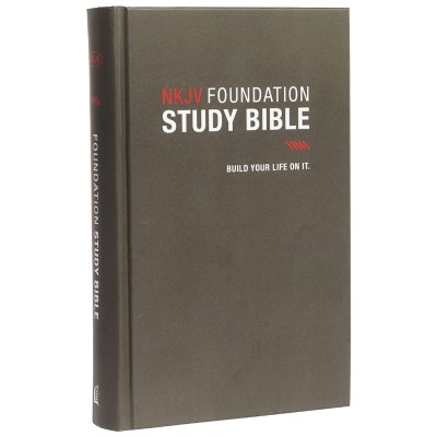 NKJV Foundation Study Bible, Wide-Margin, Black
